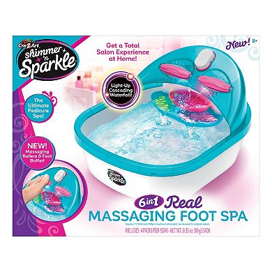 Cra-Z-Art Shimmer 'N Sparkle 6-in-1 Massaging Foot Spa