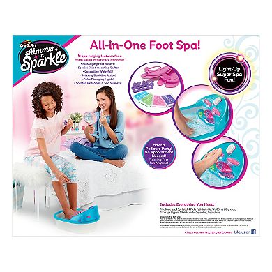 Cra-Z-Art Shimmer 'N Sparkle 6-in-1 Massaging Foot Spa
