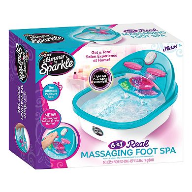 Cra-Z-Art Shimmer 'N Sparkle 6-in-1 Massaging Foot Spa