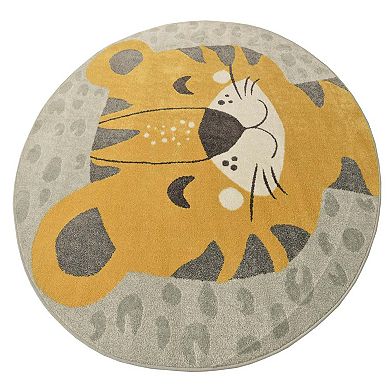 Unique Loom Billy Whimsy Kids Throw or Area Rug