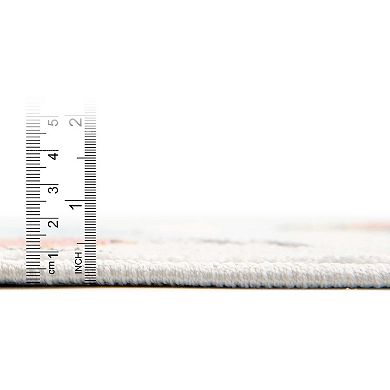 Unique Loom Flying High Whimsy Kids Throw or Area Rug