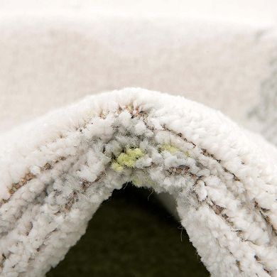 Unique Loom Soccer Player Whimsy Kids Throw or Area Rug