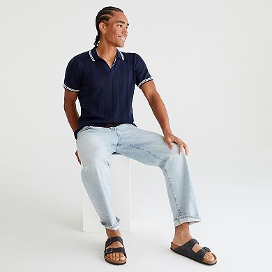 Men's Aeropostale Short Sleeve Sweater Polo