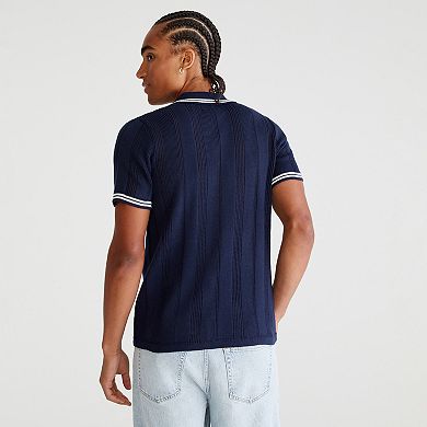 Men's Aeropostale Short Sleeve Sweater Polo