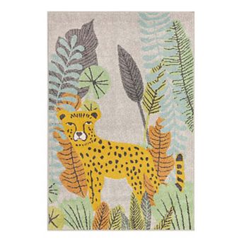 Unique Loom Brody Whimsy Kids Throw or Area Rug