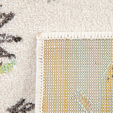 Unique Loom Zoo Whimsy Kids Throw or Area Rug