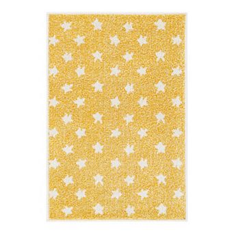 Unique Loom Stars Whimsy Kids Throw or Area Rug