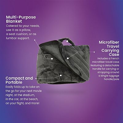 Cabeau Fold N Go Travel Blanket