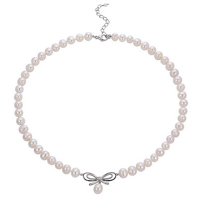 PearLustre by Imperial Sterling Silver Freshwater Cultured