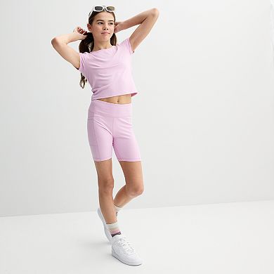 Girls 7-20 Tek Gear® Out and About Bike Shorts