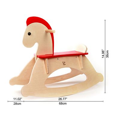 Hape Rock & Ride Adjustable Wooden Rocking Horse