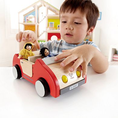 Hape Dollhouse Family Car Wooden Toy