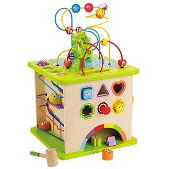 Hape Country Critters 5-Sided Play Cube Toy