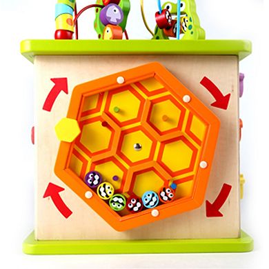 Hape Country Critters 5-Sided Play Cube Toy