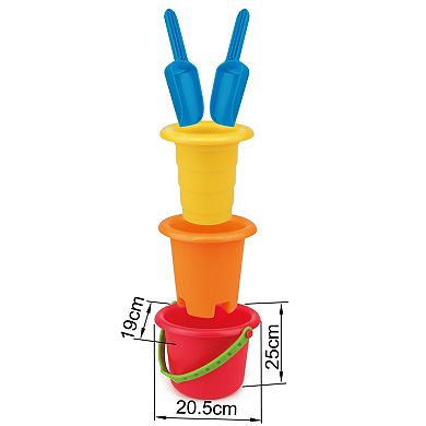 Hape 5-In-1 Sand & Water Beach Toy Set
