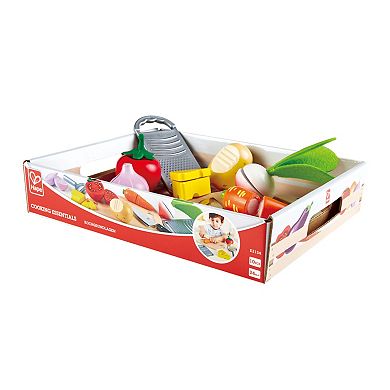 Hape 10-pc. Kitchen Food Playset: Cooking Essentials