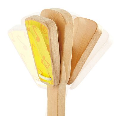 Hape Junior 3-Piece Wooden Percussion Instrument Set