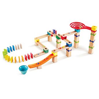 Hape 81 pc Marble Run: Racetrack
