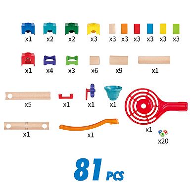 Hape 81-pc. Marble Run: Racetrack