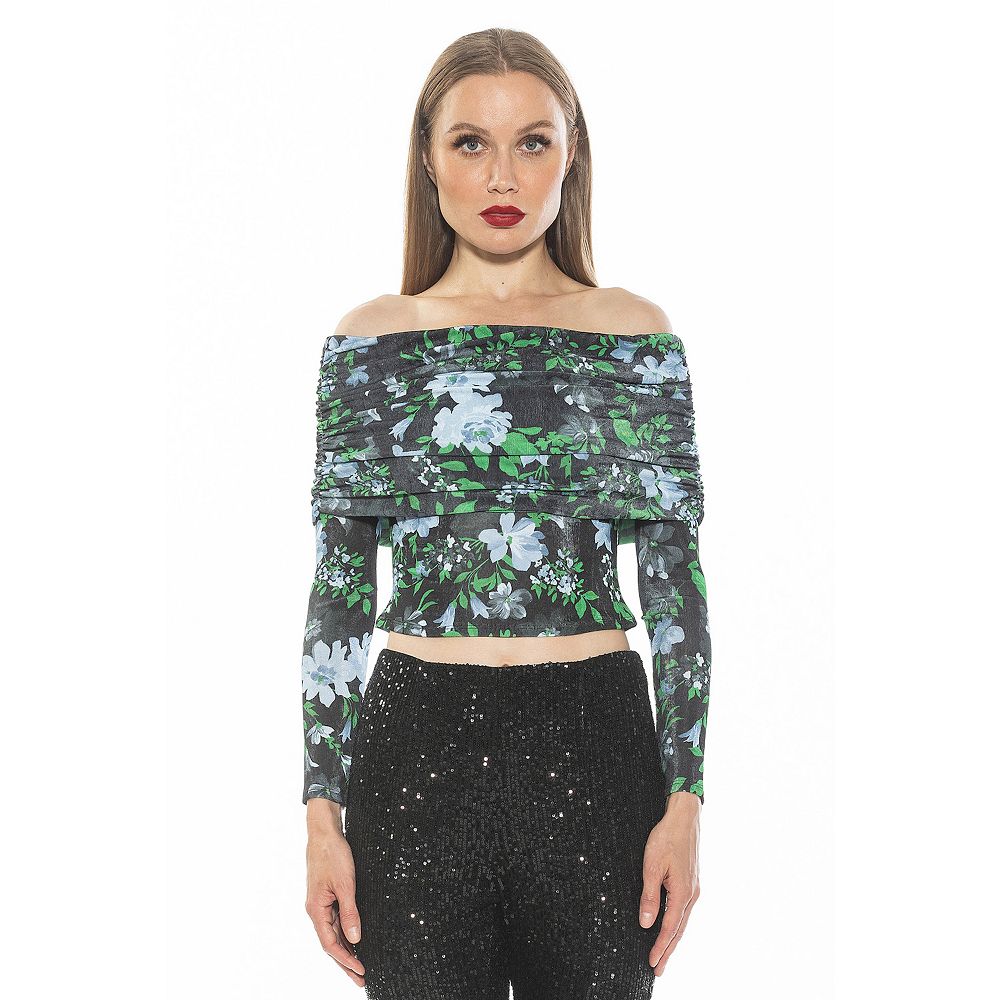 Alexia Admor
 Ribbed Long Sleeve Top