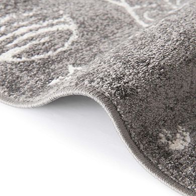 Unique Loom Dreams Whimsy Kids Throw or Area Rug