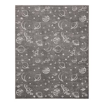 Unique Loom Dreams Whimsy Kids Throw or Area Rug