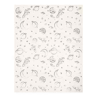 Unique Loom Dreams Whimsy Kids Throw or Area Rug