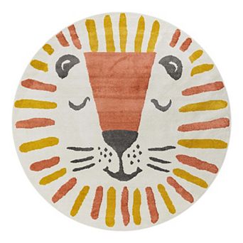 Unique Loom Sun Whimsy Kids Throw or Area Rug