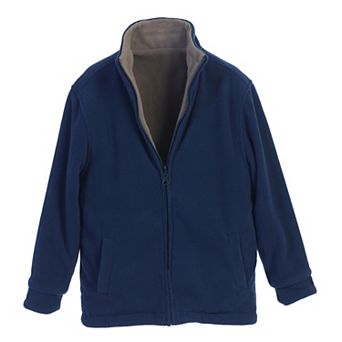 Gioberti Kid's Zip Up Reversible Polar Fleece Heavy Jacket