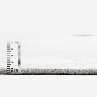 Unique Loom Lion Whimsy Kids Throw or Area Rug