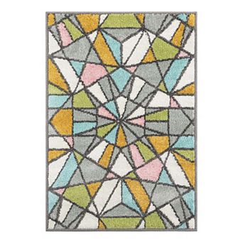 Unique Loom Vivid Whimsy Kids Throw or Area Rug