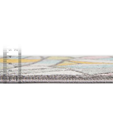 Unique Loom Vivid Whimsy Kids Throw or Area Rug