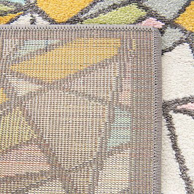 Unique Loom Vivid Whimsy Kids Throw or Area Rug