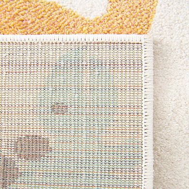 Unique Loom Dinotopia Whimsy Kids Throw or Area Rug