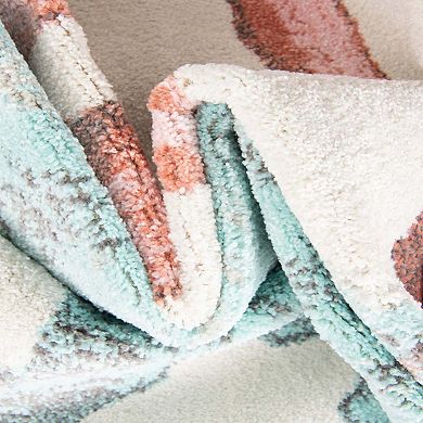 Unique Loom Americana Whimsy Kids Throw or Area Rug