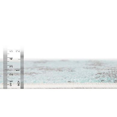 Unique Loom Americana Whimsy Kids Throw or Area Rug