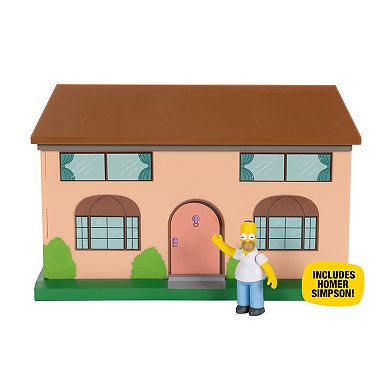 The Simpsons Living Room Diorama with Homer Figure