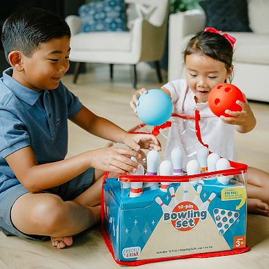 Chuckle & Roar Children's 10-Pin Bowling Set