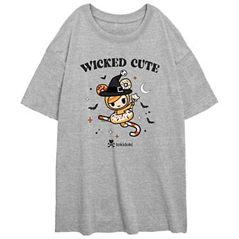 Juniors' Tokidoki Wicked Cute Oversized Graphic Tee