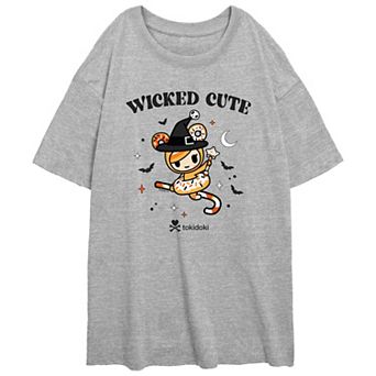 Juniors' Tokidoki Wicked Cute Oversized Graphic Tee