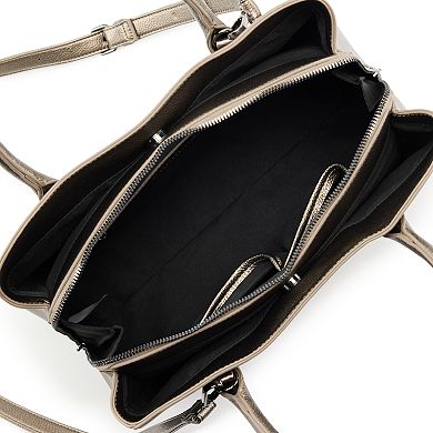 Nicole Miller Crossbody Laptop Satchel Bag