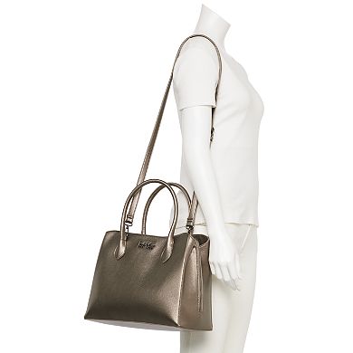 Nicole Miller Crossbody Laptop Satchel Bag