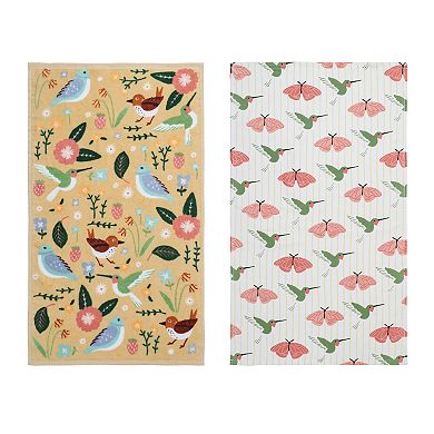 Celebrate Together™ Spring Birds 2-Pack Kitchen Towel Set