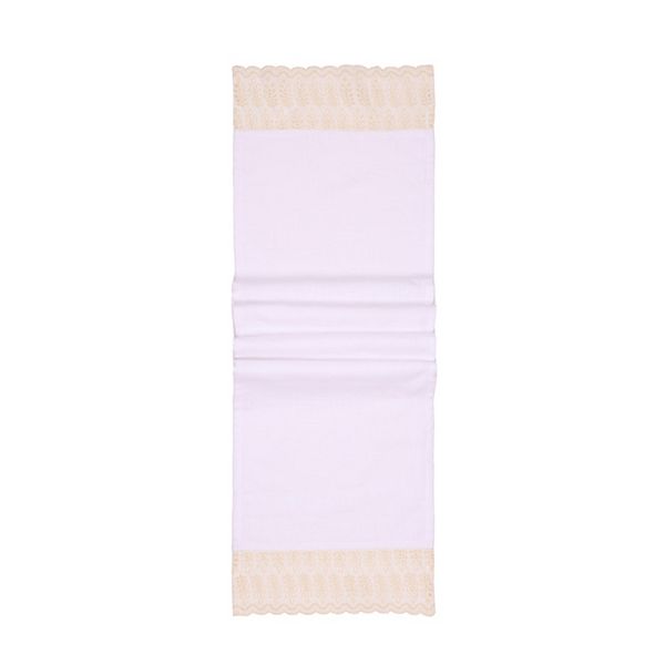 Celebrate Together™ Spring Eyelet Hem Table Runner - White