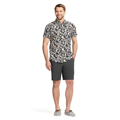 Men's IZOD Dockside Short Sleeve Chambray Shirt