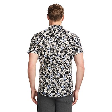 Men's IZOD Dockside Short Sleeve Chambray Shirt