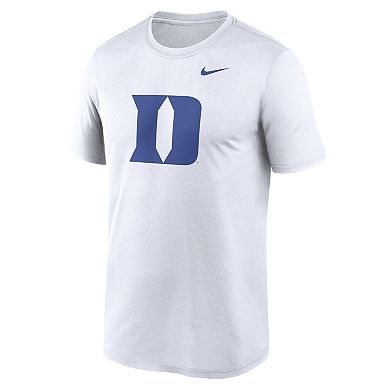 Men's Nike White Duke Blue Devils Primetime Legend Logo T-Shirt