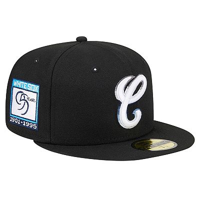 Men's New Era Black Chicago White Sox Raceway 59FIFTY Fitted Hat