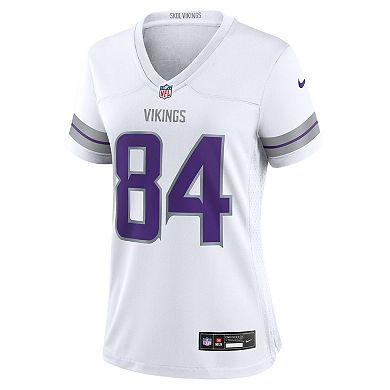 Women's Nike Randy Moss White Minnesota Vikings Alternate Retired Player Game Jersey