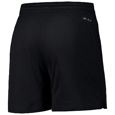 Men's Nike Black Iowa State Cyclones 2024 Sideline Mesh Shorts